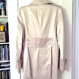 Calvin Klein vintage evening jacket in champagne beige satine